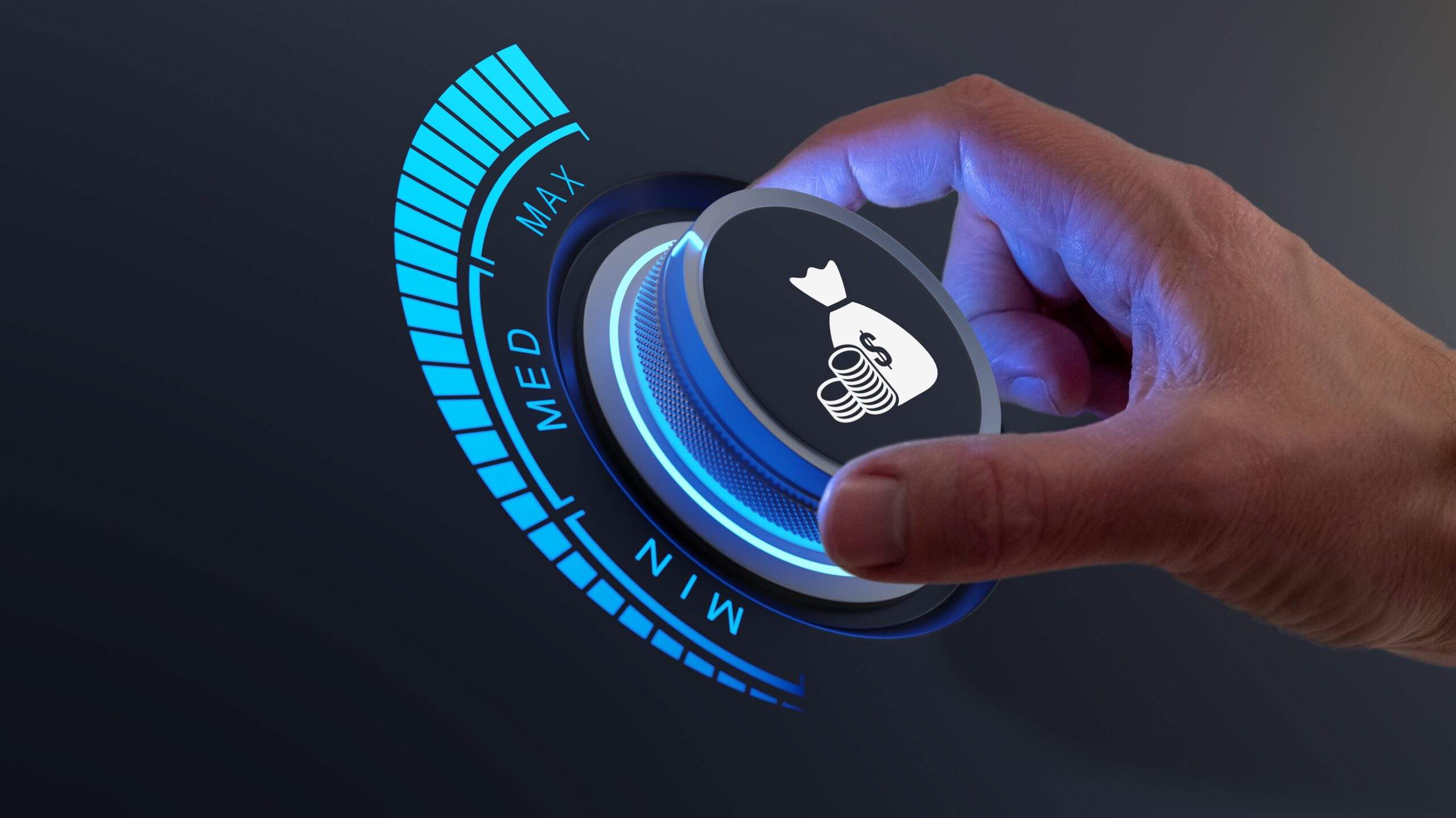 Turning the dial up on income