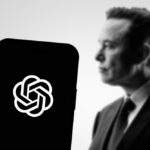 Elon Musk and OpenAI symbol