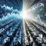 How is today's barbell shaped market different from the dot-com boom?